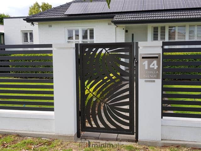 Pintu Pagar Kecil Minimalis
