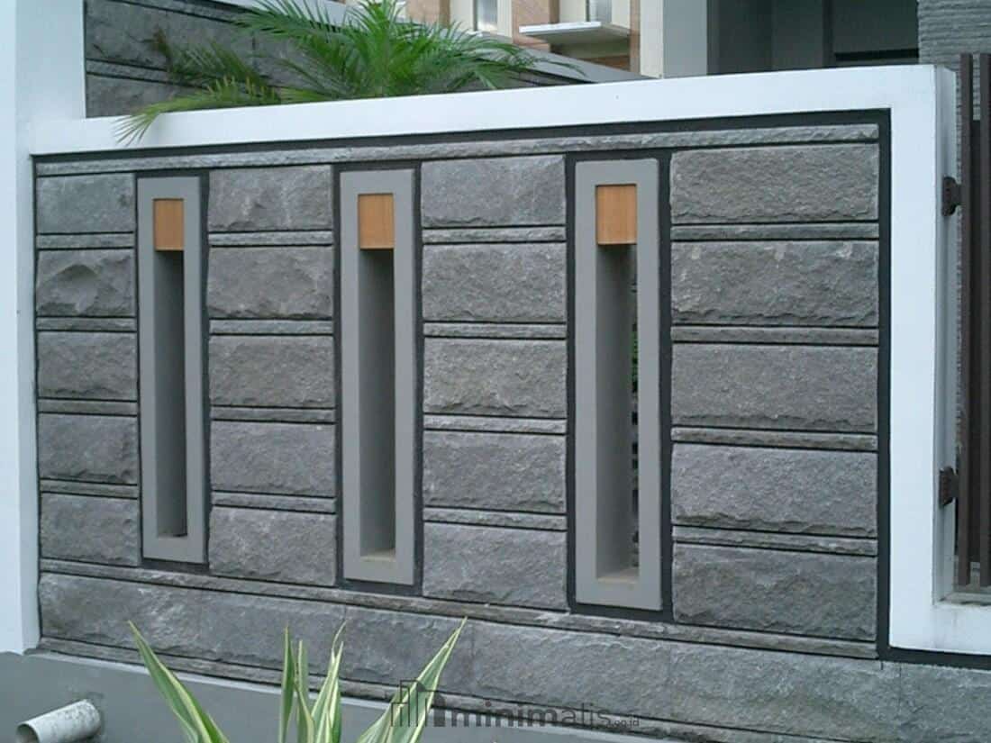 Desain Pagar Pagar Hebel Minimalis Super Unik Tak Monoton