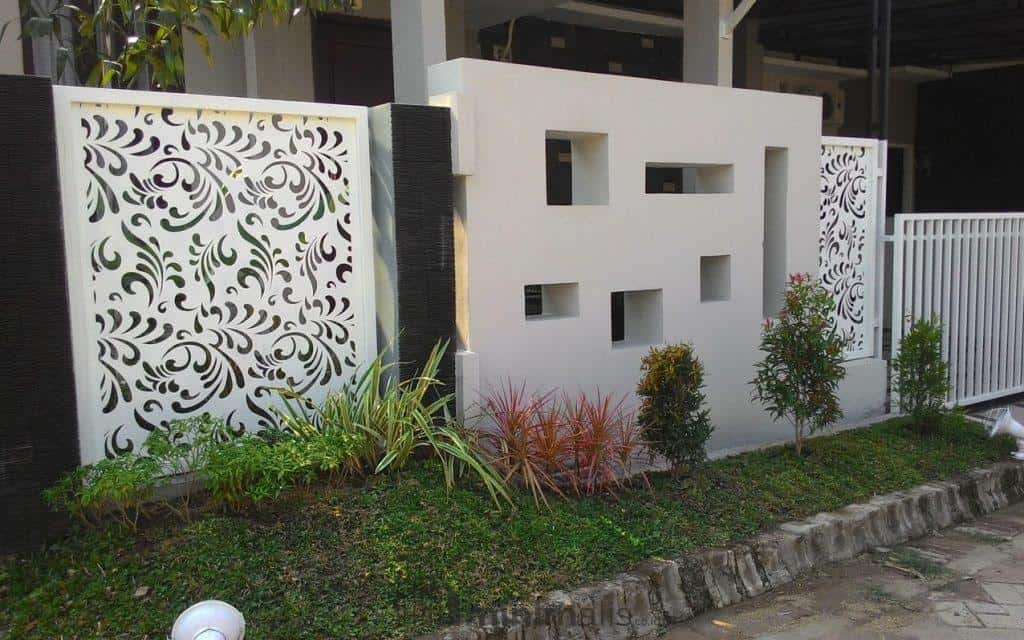 Desain Pagar Pagar Hebel Minimalis Super Unik Tak Monoton