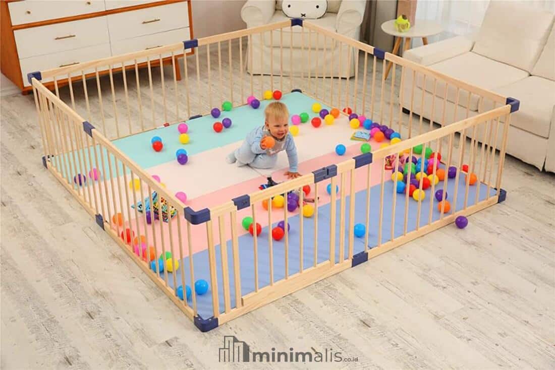 Mainan Pagar Minimalis, Bahan dan Warna Terbaik Agar Si Kecil Pintar