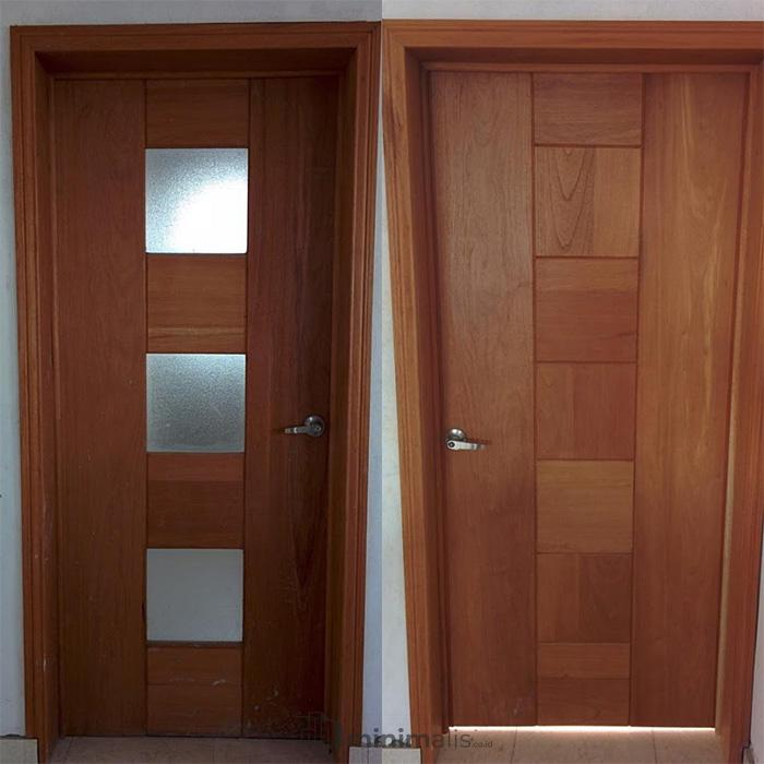 4 Macam Motif Pintu Satu Minimalis yang Harus Tersemat di Depan Rumah