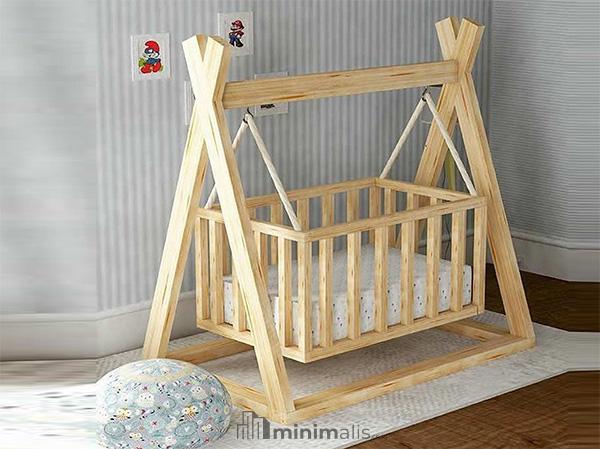 Gambar Box Bayi Kayu Minimalis, Rahasia Desain yang Bikin Greget!