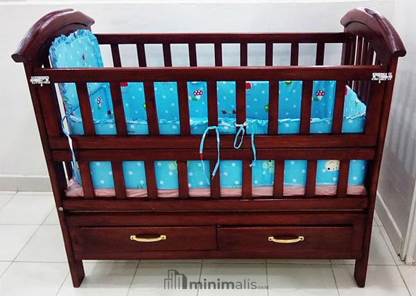 Gambar Box Bayi Kayu Minimalis, Rahasia Desain yang Bikin Greget!