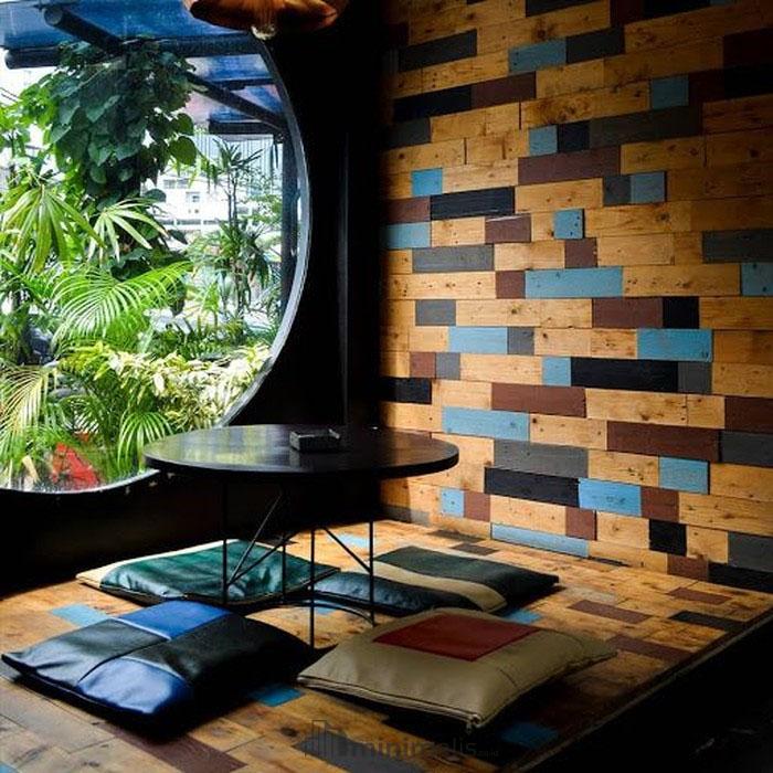 Desain Warung Lesehan Minimalis