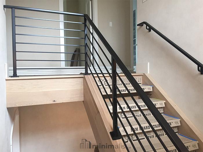 41+ Tangga Besi Minimalis Transisi Tampilan Hunian Modern - Minimalist