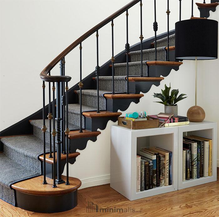 38+ Railing Tangga Minimalis Pengaman Sekaligus Mempercantik Rumah ...