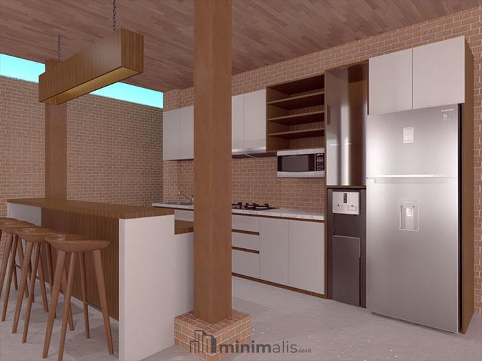 harga kitchen set aluminium per meter 2021
