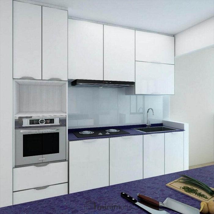harga kitchen set aluminium per meter lari