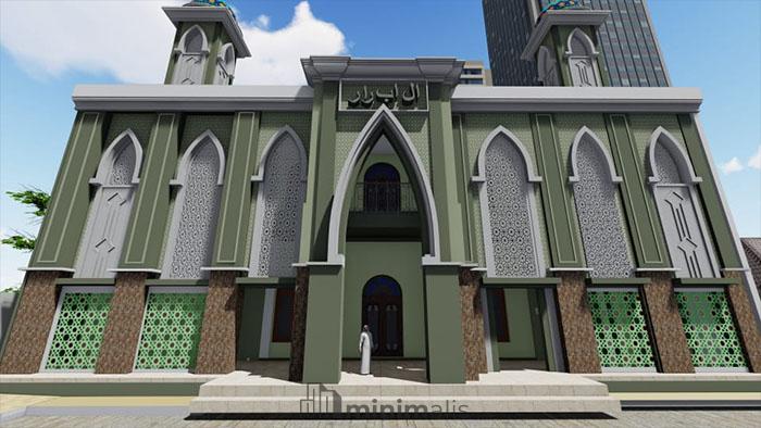 masjid 2 lantai modern