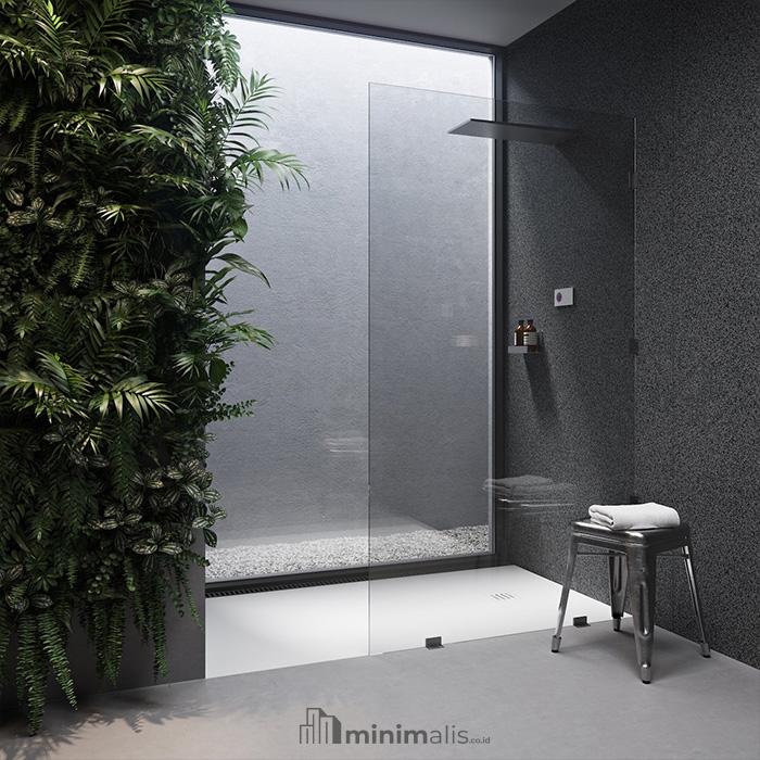 Model Shower Dengan Dekorasi Minimalis
