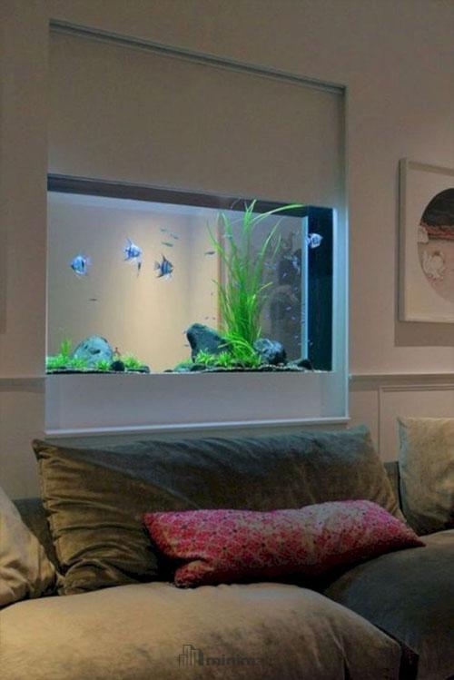 aquarium ruang tamu