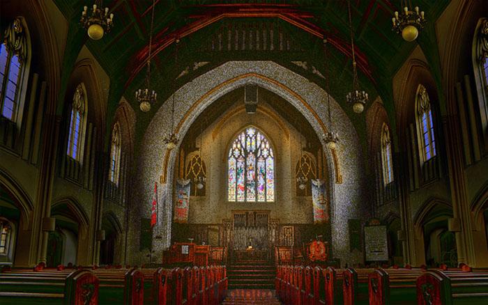 meja altar gereja minimalis