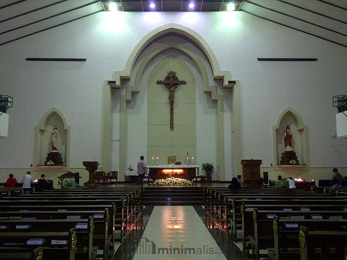 model altar gereja gpdi