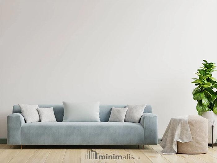 ruang tamu kecil sofa minimalis modern unik