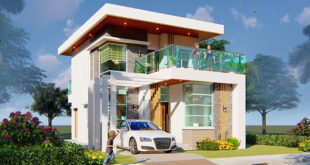 Model Rumah Minimalis 2 Lantai Tampak Depan