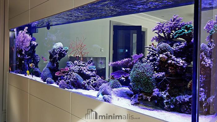 aquarium pembatas ruangan