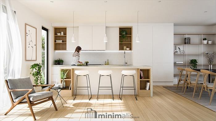 gambar kitchen set aluminium terbaru