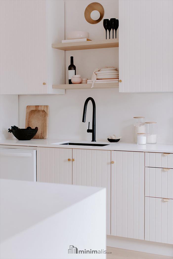 gambar kitchen set kayu