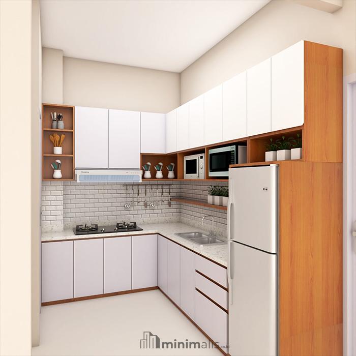 gambar kitchen set modern
