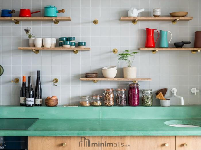 gambar kitchen set sederhana dan murah