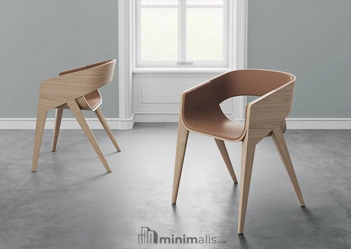 model kursi kayu sederhana