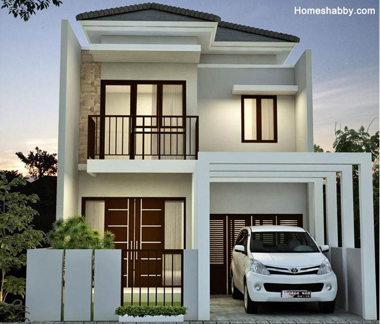 30+ Rumah Minimalis 2 Lantai Modern yang Banyak Dipilih Orang Minimalist